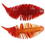 THKFISH Soft Plastic Fishing Lures Weedless Soft Lures Worms Bait Soft Lures for Bass Trout Walleye 80mm-6pcs color5#