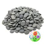 300PCS Tiny Painting Rocks, Meilala DIY Pebble Flat & Smooth Rocks for Arts, Crafts, Decoration, Fish Tank,Garden,Hand Picked Stones for Detail-Painting