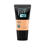 Maybelline New York Fit Me Matte + Poreless Full Coverage Liquid Foundation Tube For All Skin Types, 16H Oil Control & Spf 22-230 Natural Buff (18Ml)