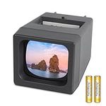 TCNEWCL 35mm Slide Viewer for Old Slides, 2x Magnification LED Lighted Illuminated Slide Projector for 35mm Slide, AAA Battery Powered(2 AAA Batteries included)