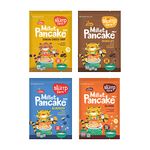 Slurrp Farm No Maida Pancake Trial Pack Combo | Instant Breakfast Mix made with Oats, Ragi and Jowar | Eggless and Healthy Breakfast Mix, 50g X 4