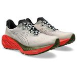 ASICS Mens NOVABLAST 4 TR Nature Bathing/Red Snapper Running Shoes - 10 UK (1011B850.300)