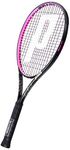 Prince TeXtreme Beast 104 Pink 260 Adult Tennis Racket, Black/Pink, Grip 2: 4 1/4 Inches