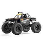 FMS 1/24 RC Crawler Lemur RTR FCX24 4WD 2.4GHz RC Rock Truck RC Car Offroad Mini Model Car Hobby Grade Remote Control Car with LED Lights(Orange) FMS12404RTROR