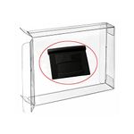 CHILDMORY 10PCS Protector Case Clear Plastic Protection Sleeve Display Box for ATARI Jaguar Cartridge