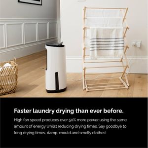 MeacoDry Arete Two 25L Dehumidifier – Powerful Home Moisture Removal