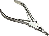 HTS 186P7 7" 4 Notch Stainless Steel Ring Opening Pliers