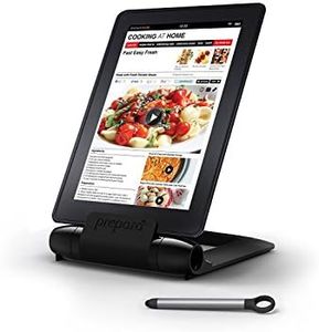 Prepara, Black iPrep Adjustable Stand for phones, tablets, e-readers, Large