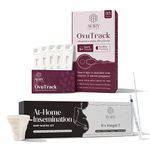 Nory Ovulation Test Kit & Self Insemination IVI Test Kit for Women Combo (5 Strips Ovulation Kits with 5 Catheters, 5 Syringes, 1 Collection Cup), Family Planning kit to get Pregnant Naturally
