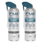 Polar Paint & Varnish Stripper Spray - 2 x 500ml | Industrial Strength Gel Removal for Paints, Varnishes & Other Stubborn Resides | Multi Surface Paint Stripper for Wood, Metal and Concrete