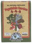 Down to Earth Organic Vegetable Garden Fertilizer 4-4-4, 1lb