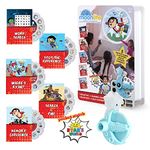 Moonlite Gift Pack Ryan's World Games Storybook Projector for Kids 1 Story Projector and 5 Story Reels, Multicolor