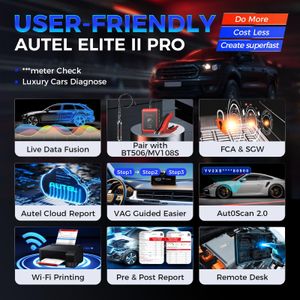Autel MaxiSys Elite II Pro Automotive Diagnostic Scanner – Advanced OBD2 Tool