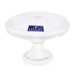 Falcon Outdoor DTV Ufo Aerial TV Antenna - 360° Reception, UHF 460-862MHz, Full HD/4K, Smart TV, Weather-Resistant, 6m aerial cable, Supports 2 TVs, tv signal booster for Caravan and Motorhome