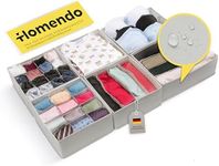 HOMENDO® IKEA PAX Cabinet Organiser - Optimised Compartments, Washable, Biodegradable Premium Fabric - Breathable, Perfect Fit and Hygienic