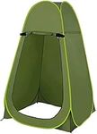 ebuyerfix Shower Privacy Toilet Tent Beach Portable Changing Dressing Camping Pop Up Tents Room, Foldable Rain Shelter Water Proof UV Shower Lightweight & Sturdy, with Carrying Bag Army Green