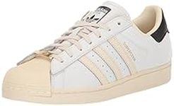 adidas Originals Mens Superstar Sneaker, FTWR White/Wonder White/CORE Black, 6 US