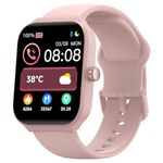 Smart Watches for Men Women, Alexa Built in & Bluetooth Call(Answer/Make), 1.95" Touch Screen Fitness Tracker with Heart Rate SpO2 Sleep Monitor Smart Watch for iPhone Android IP68 Waterproof