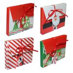 Christmas Money Wallet/Gift Voucher Gift Box with Envelope - Pack of 4 Fun Designs