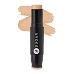 SUGAR Cosmetics Ace Of Face Foundation Stick with In-Built Brush | Lasts 24hrs | Full Coverage Foundation for Women | 12gm - 30 Chococcino