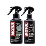 Pack + good-value Helmet cleaner MOTUL MC CARE M1 HELMET & VISOR CLEAN 250 ml + MOTUL M2 HELMET INTERIOR CLEAN 250 ml