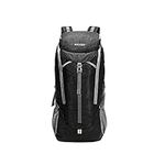 Nicgid 60L Lightweight Hiking Backpack Foldable Multi-Functional Travel Bag Water Resistant Casual Camping Rucksack for Men Women Outdoor Sport Mountain