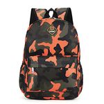 Estwell Kids Boys Girls Camouflage School Backpack Children Primary Schoolbag Book Bag Waterproof Nylon Rucksack Casual Daypack