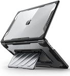 SUPCASE for MacBook Pro 16 Inch Case with Stand 2023/2021 (Unicorn Beetle Pro), M3 / M2 / M1 Pro/Max A2991 A2780 A2485 Heavy Duty Hard Shell Rugged Protective Cover for MacBook Pro 16", Black