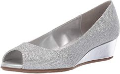 Bandolino Womens Candra Silver Glamour 10 M