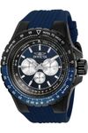 Invicta Silicone Analog Multicolour Dial Men Watch-33037, Blue Band