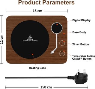CEROBEAR Coffee Mug Warmer – Electric Desktop Beverage Heater