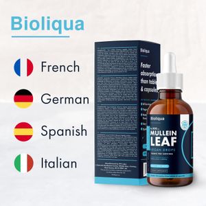 Balance Mullein Leaf Drops 60ml – Herbal Respiratory Support