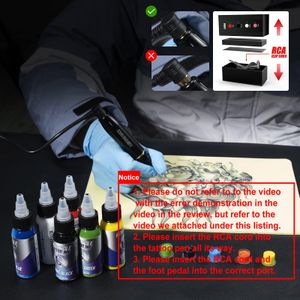 Wormhole Tattoo Pen Kit – Rotary Machine Set for Beginners