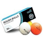 Rough Golf Balls for a Rough Game -
