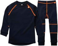 Helly Hansen Kids Hh LIFA Merino Base Layer Set, 597 Navy, 8