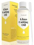 Glass Cutting Oil, Suitable for All Glass Cutting Tools, 4 Ounces Glass Cutter Oil is Used for Cutting Glass, Stained Glass, Glass Bottles, Tiles and Mirrors