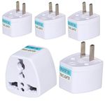 KAVANA Type A India to US Converter Plug, 2 Prone Universal Travel Adaptor USA, Canada, Mexico, Brazil, Philippines, Cuba, Thailand, Taiwan, Japan, Panama, etc for Mobiles,Camera,Laptop.