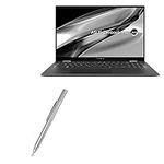 BoxWave Stylus Pen Compatible with ASUS Zenbook Pro 15 Flip OLED (UP6502) - FineTouch Capacitive Stylus, Super Precise Stylus Pen - Metallic Silver