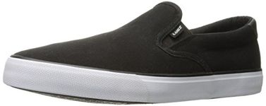 Lugz Men's Clipper Fashion Sneaker, Black/White, 12