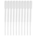 WKM 3ml Transfer Graduated Pipettes Graduated 0.5ml Dropper, Ink Filler, Transfer Tube (PACK OF 50)