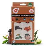RunBugz New Animal Anti-Mosquito Patches for Babies, 30 count | Natural Protection from Disease Spreading Mosquitoes | 24 Hours of Protetcion | Free from DEET, Alcohol and Stains