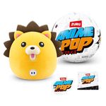 Anime Pop ZURU, Kon (Bleach), Surprise Single Capsule Plush Toy, 11.5 centimetres, Demon Slayer and Bleach, (Kon, Bleach)