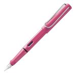 Lamy Safari Pink Fountain Pen Fine