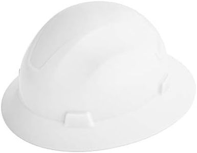 Jackson Safety Advantage Series Full Brim Hard Hat - 4-Point Rapid Dial Ratchet Suspension - Construction Hard Hat for Safety and Includes Replaceable Hard Hat Sweatband