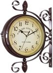 Outdoor Clocks, Double Sided Clock 