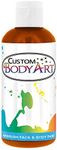 Custom Body Art 8-ounce Orange Water Based Airbrush Body Art & Face Paint