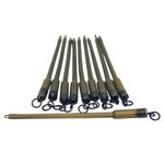 PVA Bag Stems for Carp Fishing Rigs Dissolvable PVA Sticks for Boilies & Pellets 70mm OR 85mm Pack of 10 Stems (70mm)