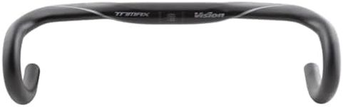 FSA Vision TriMax Aero 31.8x44 Black Road Bike Handlebars (Aluminium)