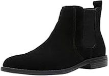 JIONS Men Chelsea Slip On Suede Boo