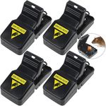 Rat Traps - 4 x Large Heavy Duty Ra